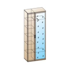 Прихожая Карина композиция 1 (Акация Молдау) в Губахе - gubaha.mebel24.online | фото 2
