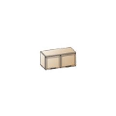 Прихожая Карина композиция 3 (Ясень Асахи) в Губахе - gubaha.mebel24.online | фото 3