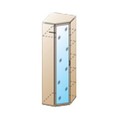 Прихожая Карина композиция 3 (Ясень Асахи) в Губахе - gubaha.mebel24.online | фото 6