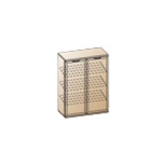 Прихожая Карина композиция 4 (Ясень Асахи) в Губахе - gubaha.mebel24.online | фото 3
