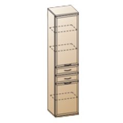 Прихожая Карина композиция 5 (Ясень Асахи) в Губахе - gubaha.mebel24.online | фото 3