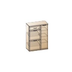 Прихожая Карина композиция 8 (Акация Молдау) в Губахе - gubaha.mebel24.online | фото 3