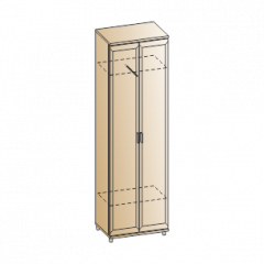 Прихожая Мелисса композиция 11 (Ясень Асахи) в Губахе - gubaha.mebel24.online | фото 6