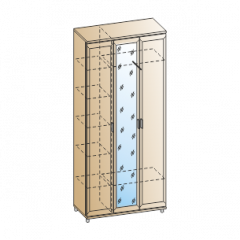 Прихожая Мелисса композиция 5 (Акация Молдау) в Губахе - gubaha.mebel24.online | фото 2