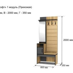 ОЛЬГА-ЛОФТ 1 Прихожая в Губахе - gubaha.mebel24.online | фото 4