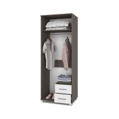 ЕВА Шкаф 2-х дверный Е24 в Губахе - gubaha.mebel24.online | фото 2