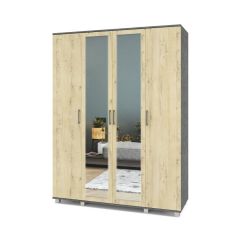 ЕВА Шкаф 4-х дверный Е41 в Губахе - gubaha.mebel24.online | фото 7
