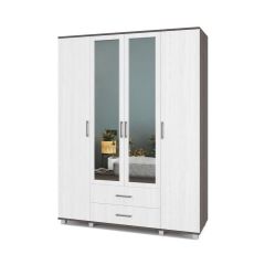 ЕВА Шкаф 4-х дверный Е43 в Губахе - gubaha.mebel24.online | фото