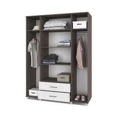 ЕВА Шкаф 4-х дверный Е43 в Губахе - gubaha.mebel24.online | фото 2