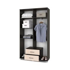 КАРИНА Шкаф 4-х дверный К43 в Губахе - gubaha.mebel24.online | фото 4