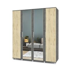 ПАНДОРА Шкаф 4-х дверный П42 в Губахе - gubaha.mebel24.online | фото 7