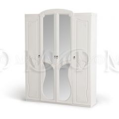 МАРИЯ Шкаф 4-х створчатый (белый) в Губахе - gubaha.mebel24.online | фото