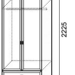 Шкаф для одежды с ящиками Венеция 17 в Губахе - gubaha.mebel24.online | фото 3