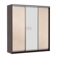 МИРАЖ 17.1 (620) 1 зеркало Шкаф для платья и белья в Губахе - gubaha.mebel24.online | фото