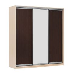 МИРАЖ 17.1 (620) 1 зеркало Шкаф для платья и белья в Губахе - gubaha.mebel24.online | фото 4