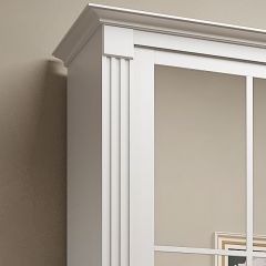 Шкаф-купе 1700 серии NEW CLASSIC K4+K4+B2+PL4 (2 ящика+F обр. штанга) профиль «Капучино» в Губахе - gubaha.mebel24.online | фото 4
