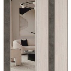 Шкаф-купе 1700 серии SILVER S1+S1+B2+PL2 (2 ящика+1 штанга+1 полка) профиль «Серебро» в Губахе - gubaha.mebel24.online | фото 8