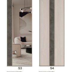 Шкаф-купе 1700 серии SILVER S1+S1+B2+PL2 (2 ящика+1 штанга+1 полка) профиль «Серебро» в Губахе - gubaha.mebel24.online | фото 9