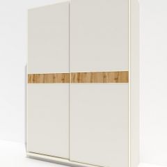 Шкаф-купе 1800 серии SOFT D6+D6+B2+PL3 (2 ящика+2штанги) профиль «Капучино» в Губахе - gubaha.mebel24.online | фото 4