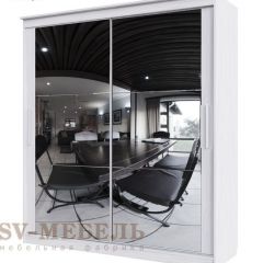Шкаф-купе №19 Серия 3 Квадро (1500) Ясень Анкор светлый в Губахе - gubaha.mebel24.online | фото
