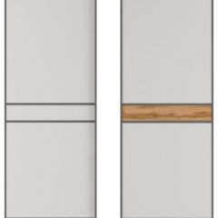 Шкаф-купе 2100 серии SOFT D4+D4+D4+B22+PL1 (по 2 ящика лев/прав+1штанга) профиль «Графит» в Губахе - gubaha.mebel24.online | фото 10