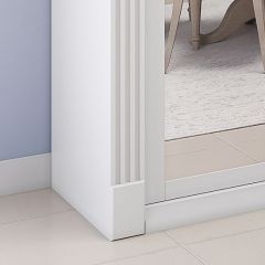 Шкаф-купе 2450 серии NEW CLASSIC K1+K1+K1+B22+PL4 (по 2 ящика лев/прав+F обр.штанга) профиль «Капучино» в Губахе - gubaha.mebel24.online | фото 5