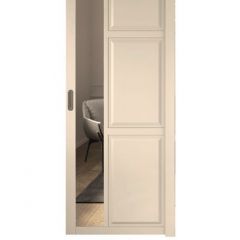 Шкаф-купе 2450 серии NEW CLASSIC K6Z+K1+K6+B22+PL1 (по 2 ящика лев/прав+1 штанга) профиль «Капучино» в Губахе - gubaha.mebel24.online | фото 13