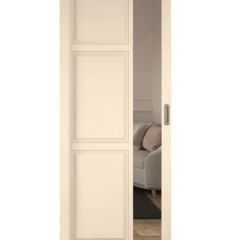 Шкаф-купе 2450 серии NEW CLASSIC K6Z+K1+K6+B22+PL1 (по 2 ящика лев/прав+1 штанга) профиль «Капучино» в Губахе - gubaha.mebel24.online | фото 14