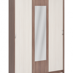 Шкаф-купе Бассо 1300 (Ясень шимо темный/светлый) в Губахе - gubaha.mebel24.online | фото