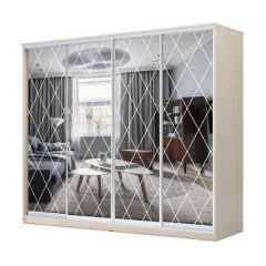 Шкаф-купе ХИТ 23-4-24/2-6666 (420) в Губахе - gubaha.mebel24.online | фото