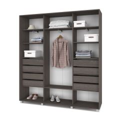 МАРТИН Шкаф-купе Анкор темный (2200*450) М421 в Губахе - gubaha.mebel24.online | фото 4