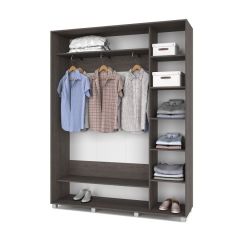 РОЛАНД Шкаф-купе Анкор темный (450*1700) Р471 в Губахе - gubaha.mebel24.online | фото 3