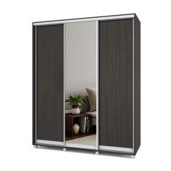 РОЛАНД Шкаф-купе с зеркалом Венге (450*1800) Р482 в Губахе - gubaha.mebel24.online | фото 4