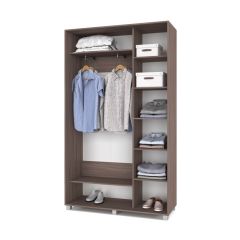 РОЛАНД Шкаф-купе Шимо темный (450*1300) Р431 в Губахе - gubaha.mebel24.online | фото 2