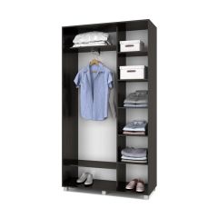 РОЛАНД Шкаф-купе Венге (450*1200) Р421 в Губахе - gubaha.mebel24.online | фото 2
