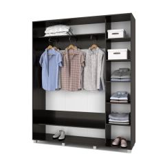 РОЛАНД Шкаф-купе Венге (450*1800) Р481 в Губахе - gubaha.mebel24.online | фото 2