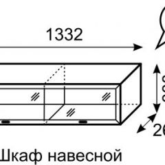 Шкаф навесной Венеция 12 бодега в Губахе - gubaha.mebel24.online | фото 3