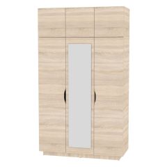 Шкаф с зеркалом "Аврора (H21_M)" в Губахе - gubaha.mebel24.online | фото 5