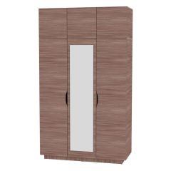 Шкаф с зеркалом "Аврора (H21_M)" в Губахе - gubaha.mebel24.online | фото 10