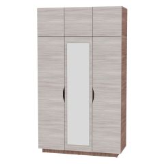 Шкаф с зеркалом "Аврора (H21_M)" в Губахе - gubaha.mebel24.online | фото 11