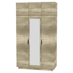 Шкаф с зеркалом "Аврора (H21_M)" в Губахе - gubaha.mebel24.online | фото 17