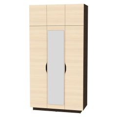 Шкаф с зеркалом "Аврора (H23_M)" в Губахе - gubaha.mebel24.online | фото 8