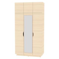 Шкаф с зеркалом "Аврора (H23_M)" в Губахе - gubaha.mebel24.online | фото 9