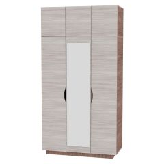 Шкаф с зеркалом "Аврора (H23_M)" в Губахе - gubaha.mebel24.online | фото 11