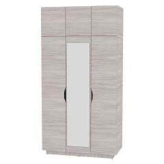 Шкаф с зеркалом "Аврора (H23_M)" в Губахе - gubaha.mebel24.online | фото 12