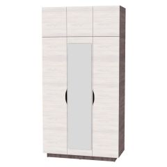 Шкаф с зеркалом "Аврора (H23_M)" в Губахе - gubaha.mebel24.online | фото 14