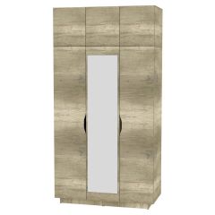 Шкаф с зеркалом "Аврора (H23_M)" в Губахе - gubaha.mebel24.online | фото 17