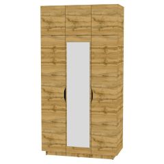 Шкаф с зеркалом "Аврора (H23_M)" в Губахе - gubaha.mebel24.online | фото 18