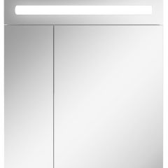 Шкаф-зеркало Аврора 65 с подсветкой LED Домино (DV8006HZ) в Губахе - gubaha.mebel24.online | фото 4