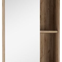 Шкаф-зеркало Craft 50 левый/правый Домино (DCr2212HZ) в Губахе - gubaha.mebel24.online | фото